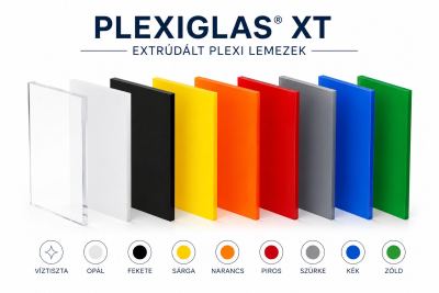 Plexiglas XT plexi lemez